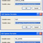 Umgebungsvariablen Oracle Instant Client Umgebungsvariablen Oracle Instant Client