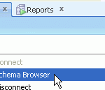 Rechter Mausklick auf eine Connection