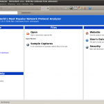 WireShark WireShark in Backtrack 5 R1